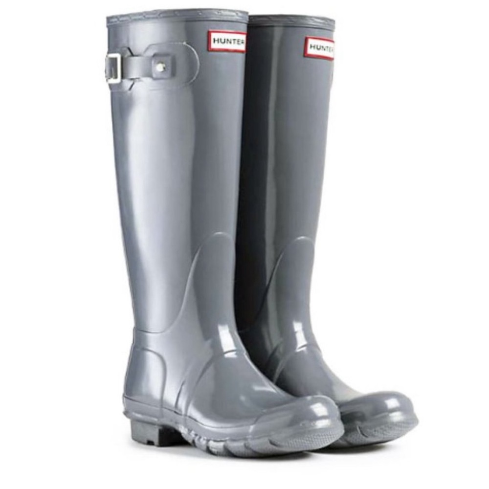 Hunter Boots & 2 Pairs of Socks